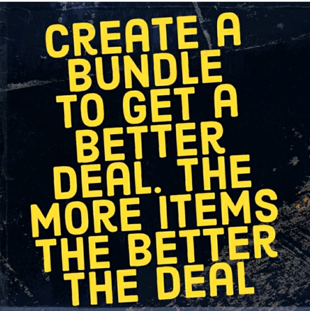 Bundle and save